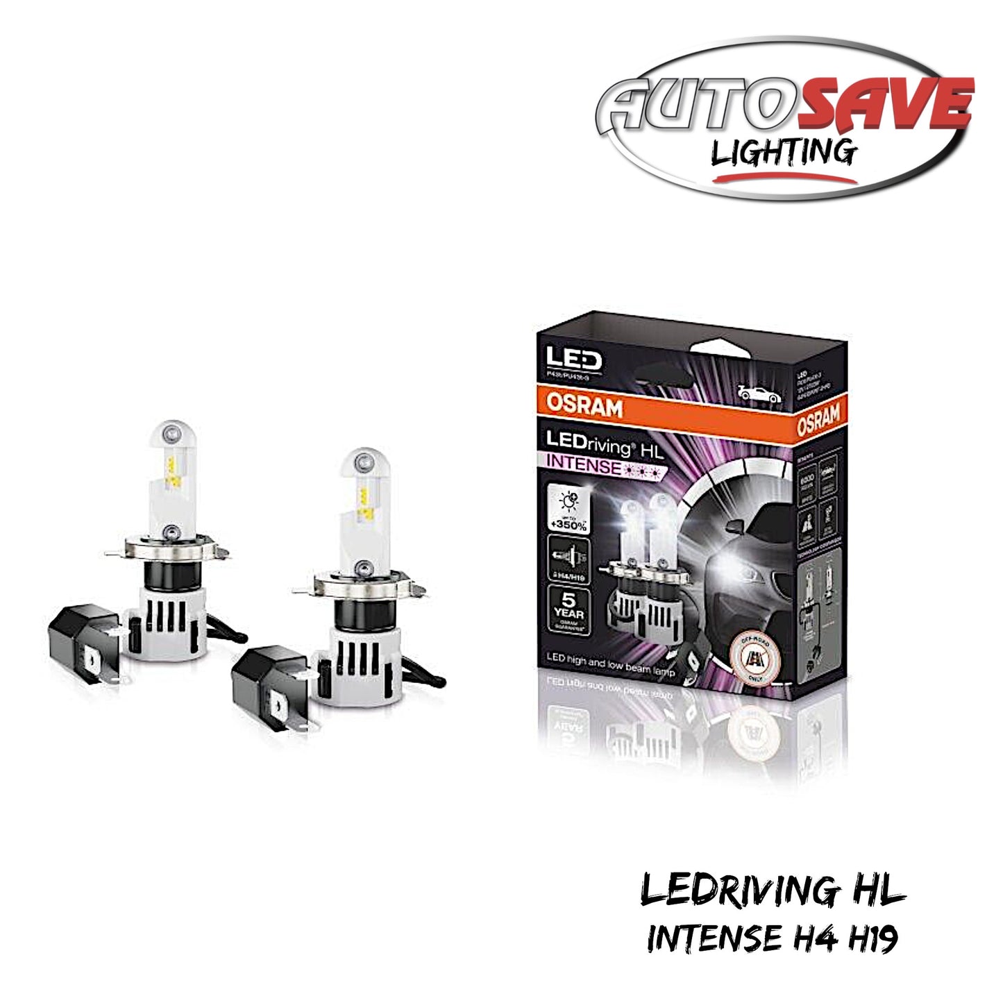 LED BULB SET H7 OSRAM LEDriving® HL EASY 64210DWEASY-HCB 12V PX26d HCB