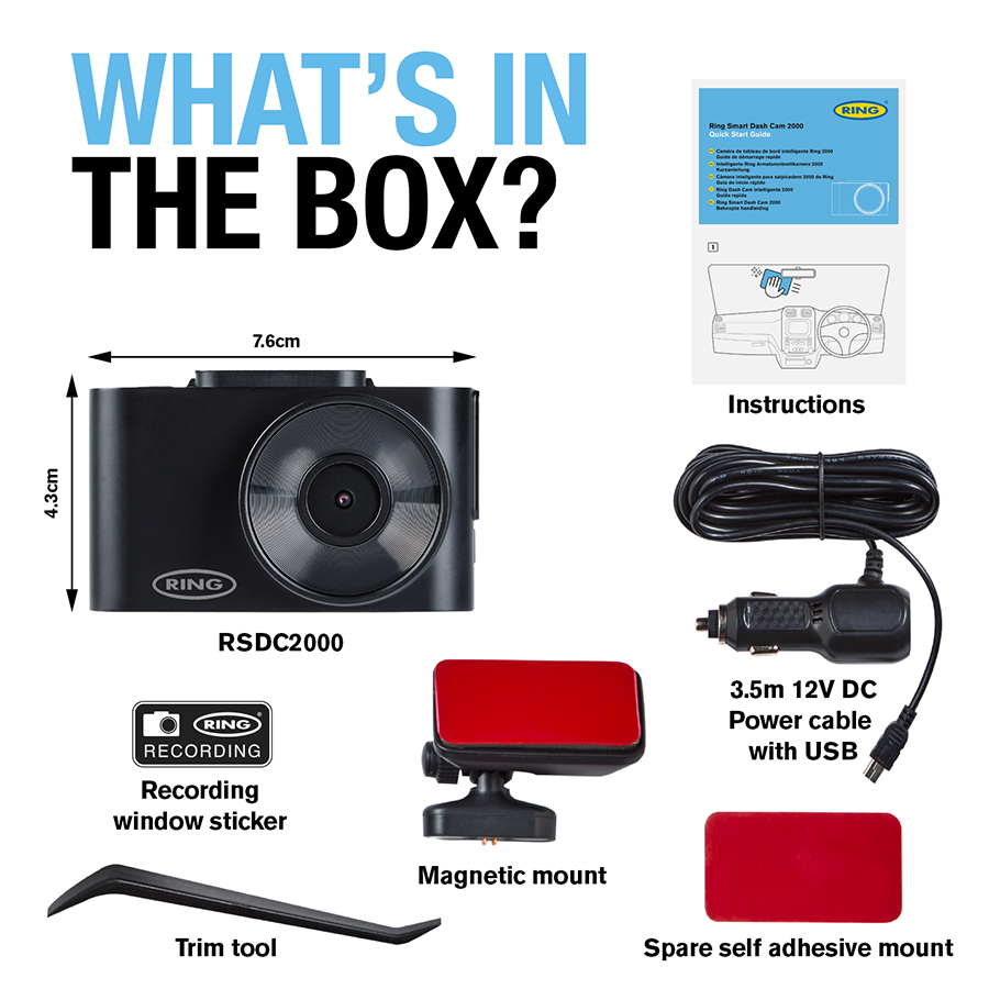 Ring 1080p hd dash sales cam