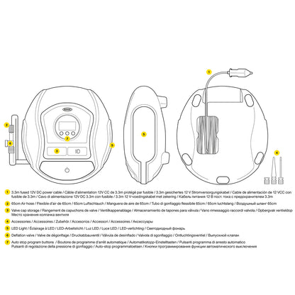 Ring RTC500 Digital Tyre Inflator