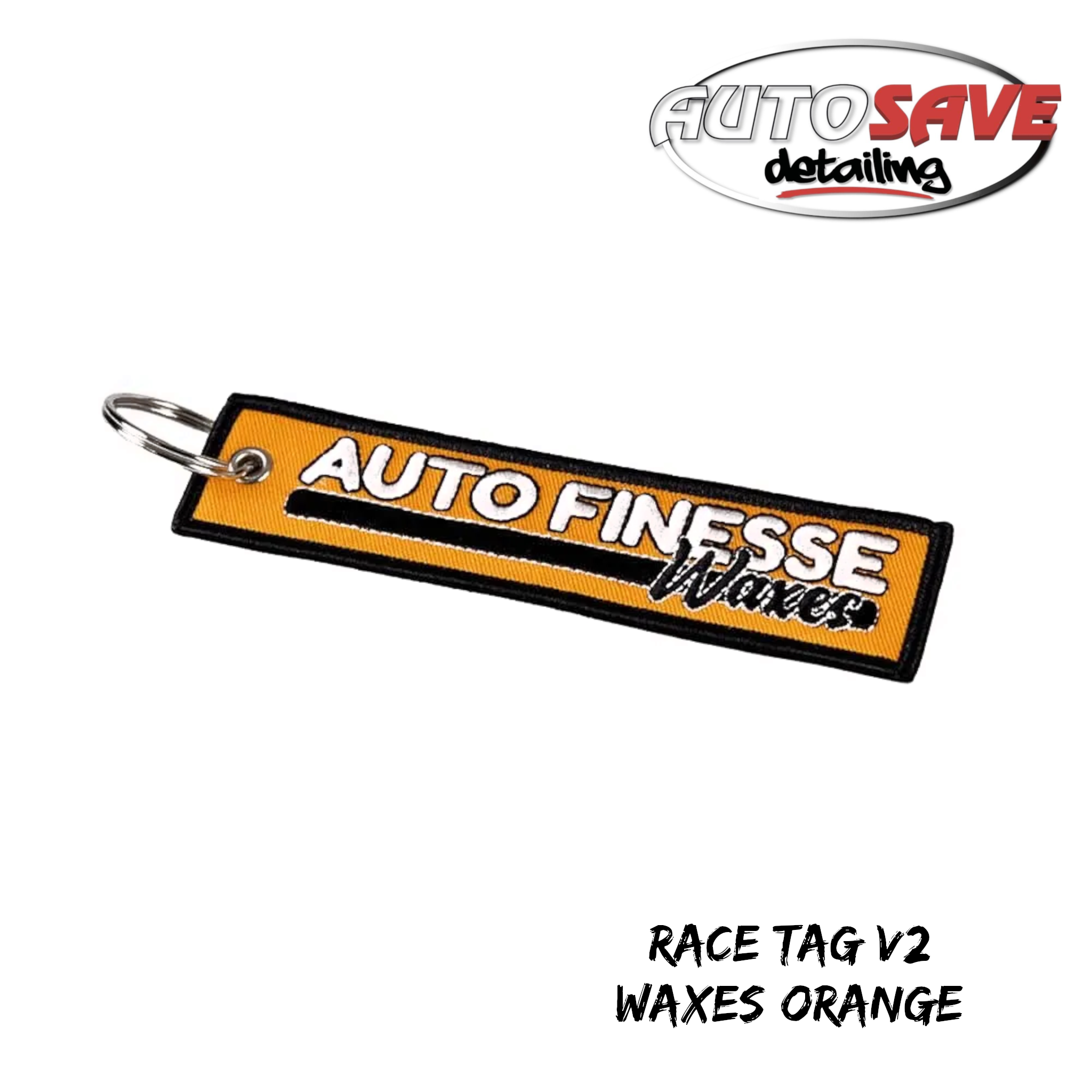 Save R2000 Tag V2 Race Tag - Orange – Autosave Components