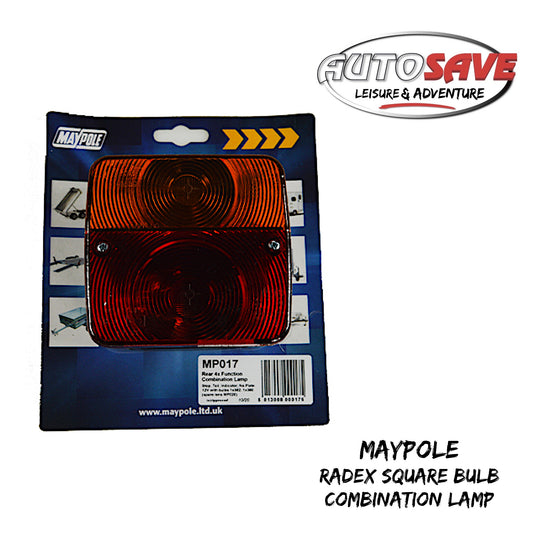 Radex Square Bulb Combination Lamp