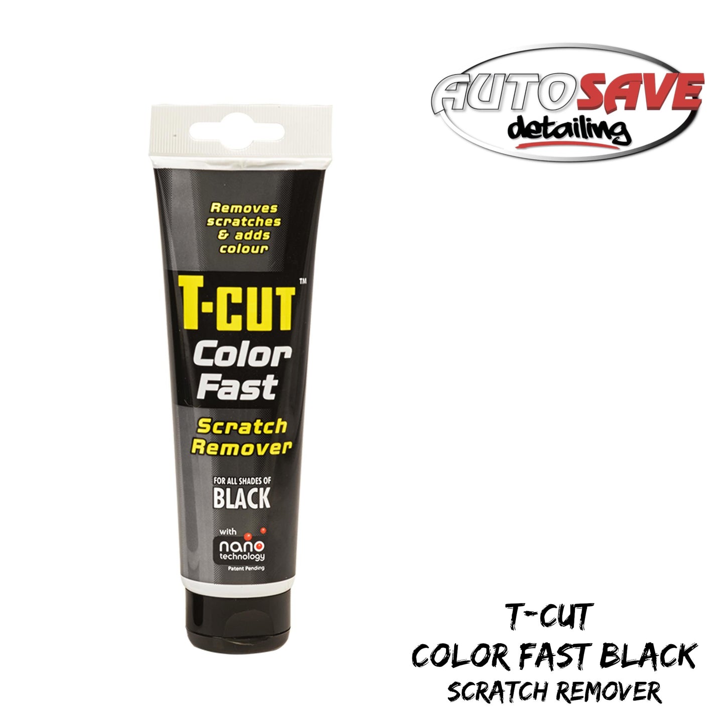 T Cut Color Fast BLACK Scratch Remover Abrasive Compound Car Polish 150g