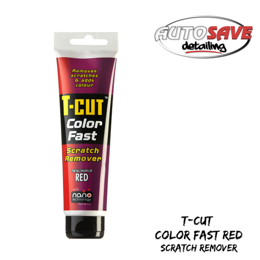 T Cut Color Fast RED Scratch Remover Abrasive Compound Car Polish 150g