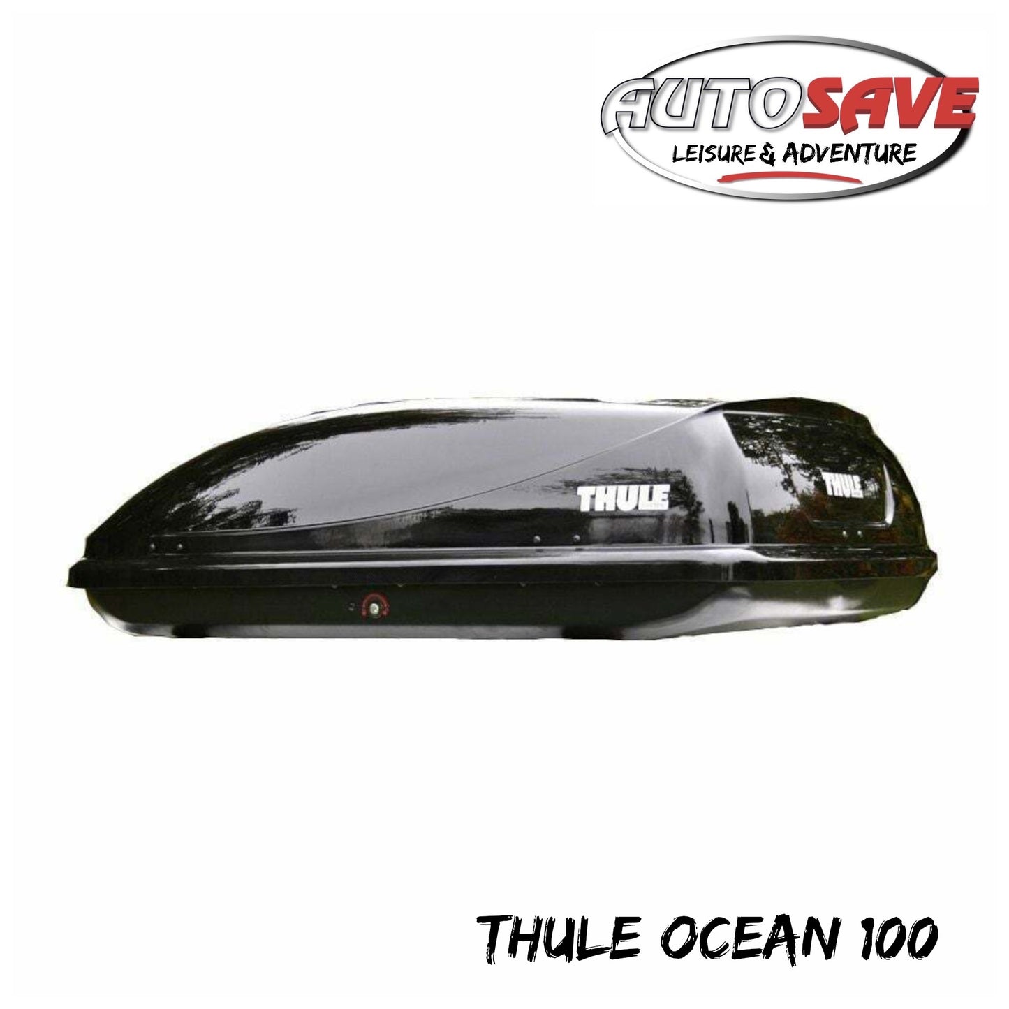 THULE Ocean 100 Car Roof Box in Gloss Black - 360 Litre