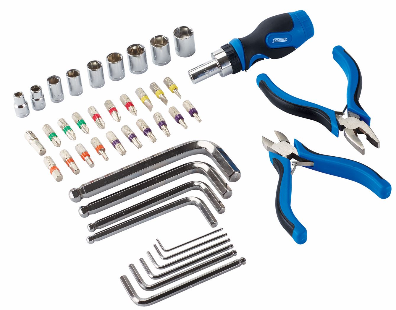 Draper Tools Christmas Advent Calendar Plier Hex Key Socket Screwdriver Set