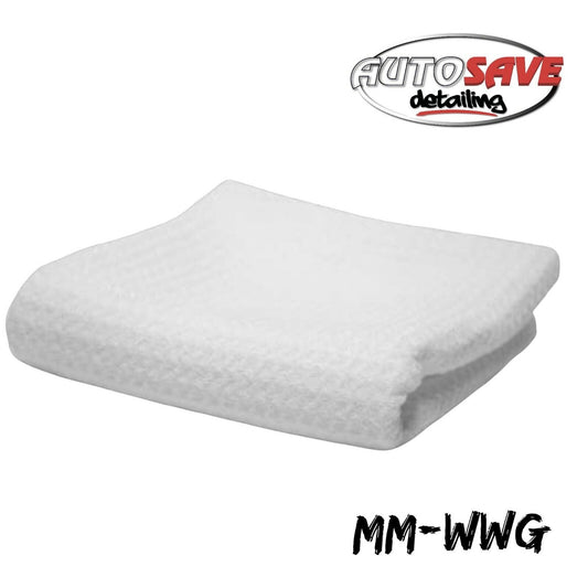 Mammoth All White Waffle Weave cloth