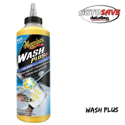 Car Wash Plus+ 709ml Dirt Grime Bugs Grease Stains Remover - Meguiars G25024EU