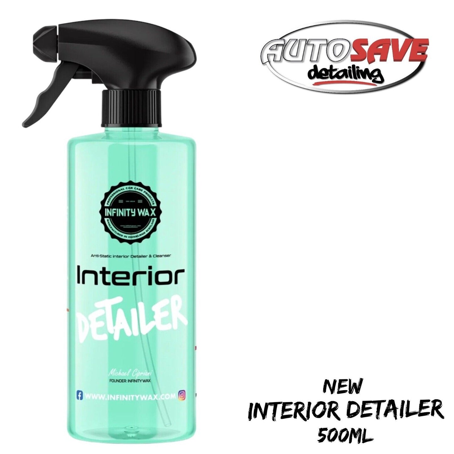 NEW Infinity Wax Interior Detailer 500ml