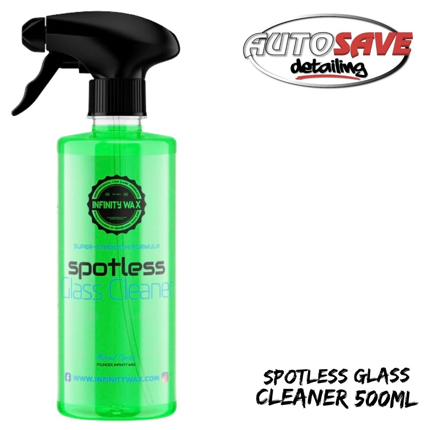 Infinity Wax Spotless Glass Cleaner