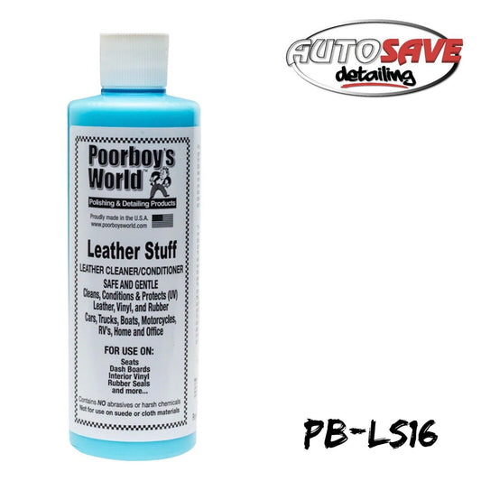 Poorboys Leather Stuff Cleaner Conditioner & Protector 473mL