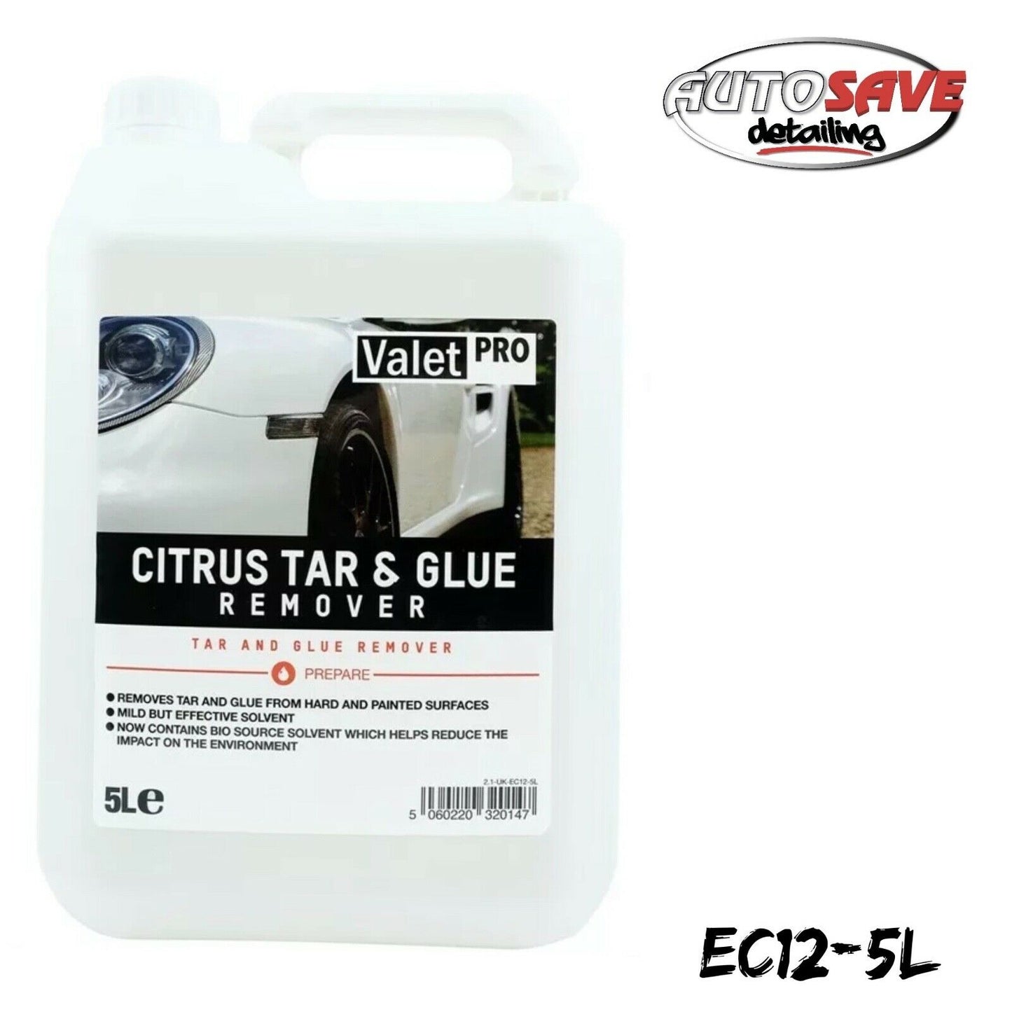 VALETPRO CITRUS TAR AND GLUE REMOVER / EFFECTIVE TAR & ADHESIVE REMOVAL