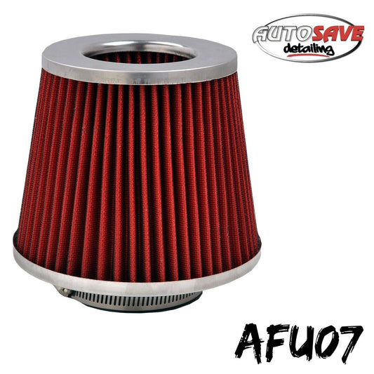 Simply - Red Mesh with Stainless Steel Universal Air Filter - AFU07 K&N Filter