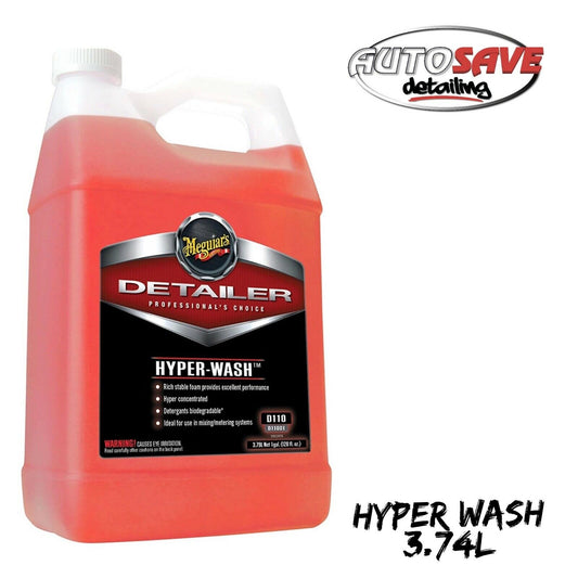 Meguiars Hyper Wash Super Snow Foam & Car Shampoo LARGE 3.74 L