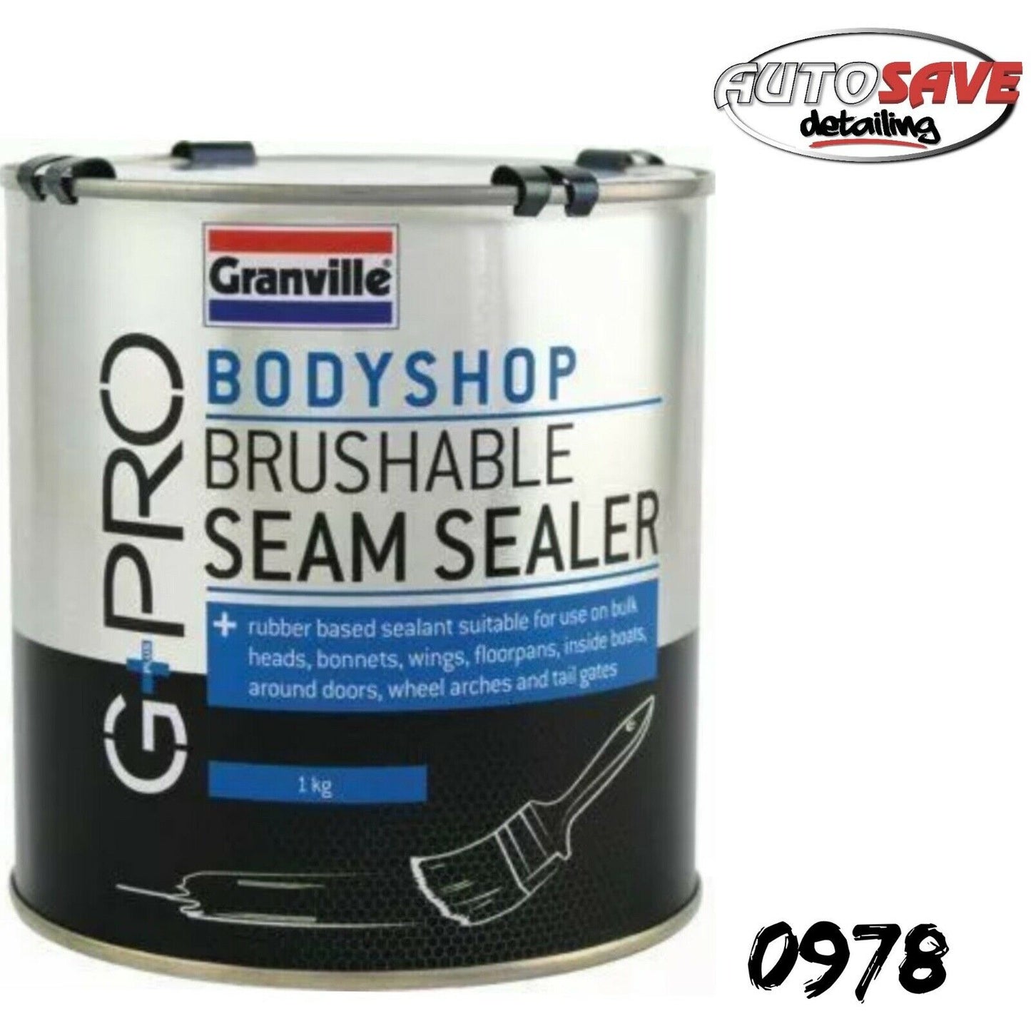 G+PRO Brushable Seam Sealer Body Panel Joint Rubber Waterproof Paint 1kg