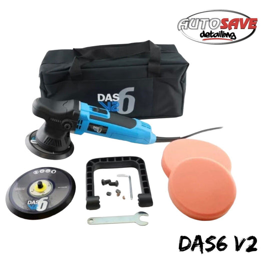 Das-6 V2 Dual Action Polisher With kit Bag & Pads