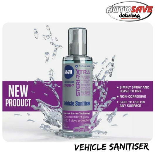 Vehicle Car Sanitiser | Cleaner | STERI-7 | Up to 7 Days Protection