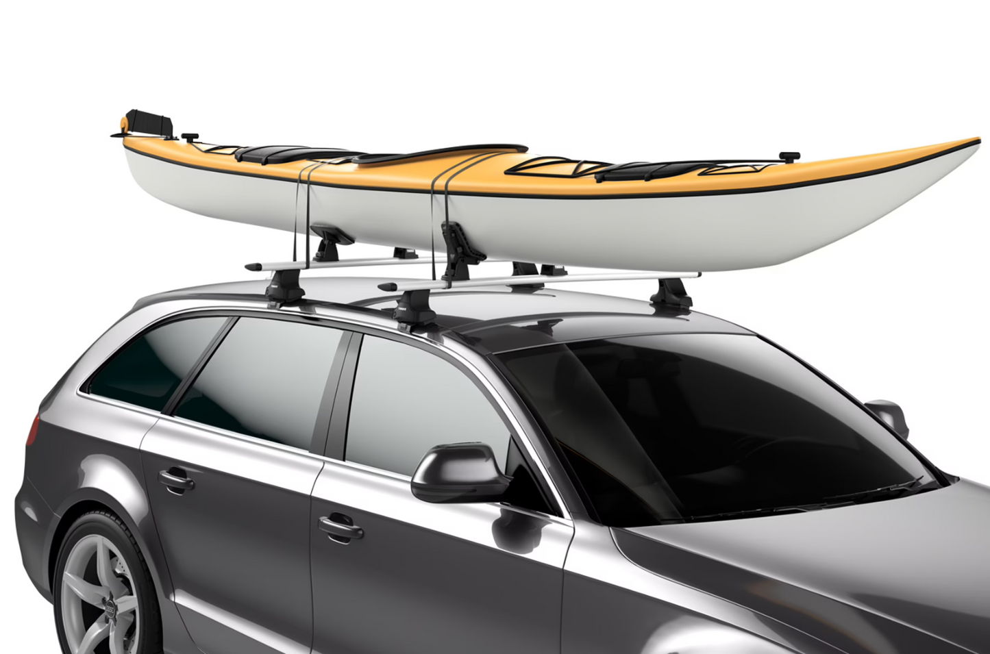 Thule 896 DockGlide Kayak Carrier Car Roof Bar Support Holder Rack Canoe