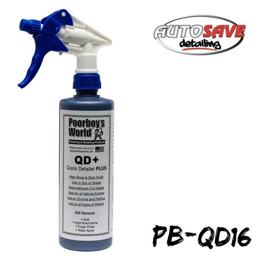 POORBOYS QUICK DETAILER PLUS (QD+) 473ML SPRAY ON WIPE OFF DETAILER