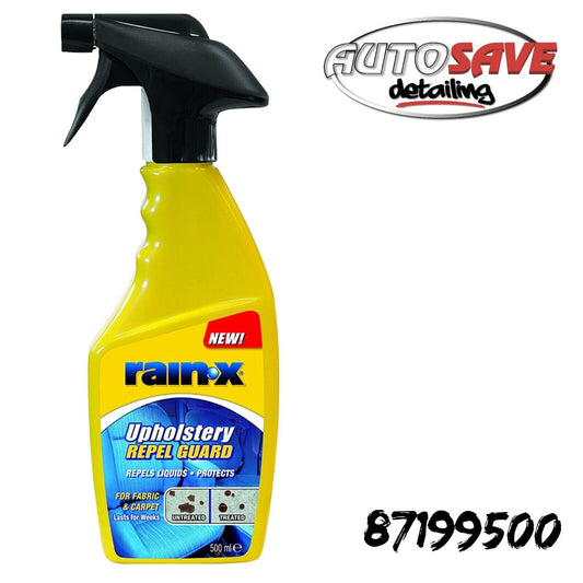 Rain X Upholstery Fabric Carpet Repel Guard Protects Liquids and Spills 500ml