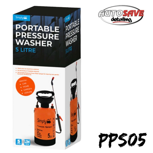 Simply 5L Portable Sprayer Pressure Washer