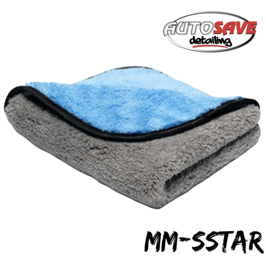 Mammoth SuperStar - Quick Detailing Microfibre Towel - 40cm x 40cm