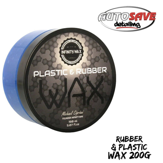 Infinity Wax Rubber/ Plastic Wax 200g RW200 Trim protector Rubber