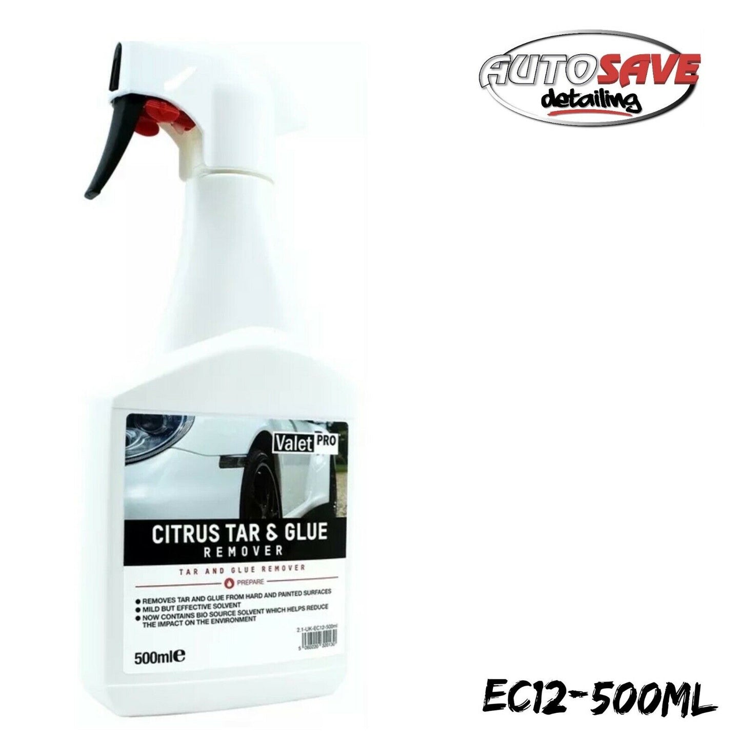 VALETPRO CITRUS TAR AND GLUE REMOVER / EFFECTIVE TAR & ADHESIVE REMOVAL