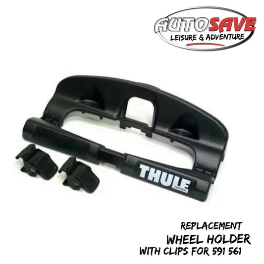 Genuine Thule Bike Carrier 591 / 561 Replacement Wheel Holder with Clips 34368