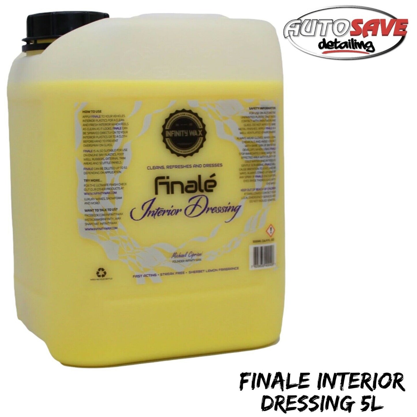 Infinity Wax Finale Interior Dressing