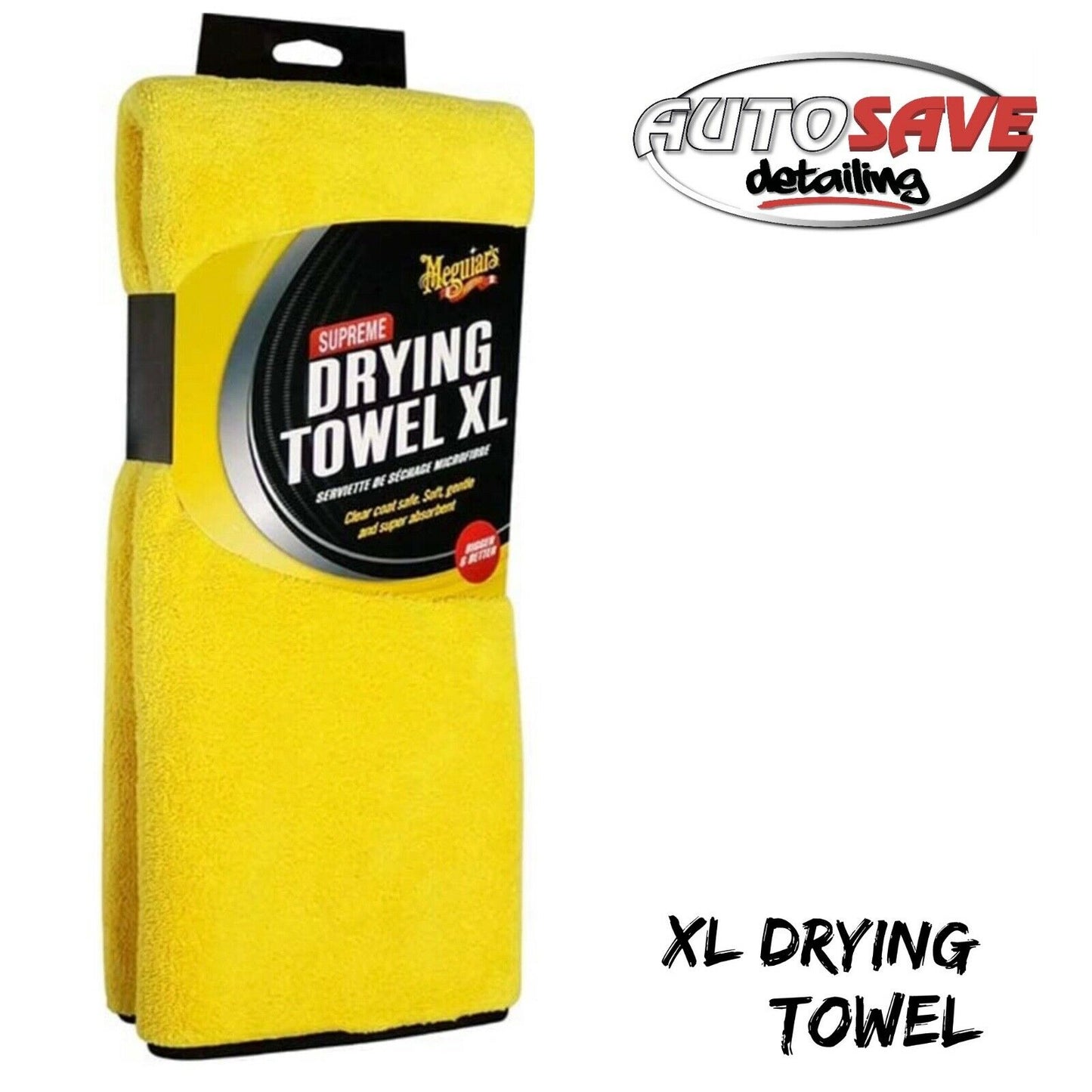 Meguiar's Supreme Drying / Finishing Towel Extra Large Car Care X1802eu