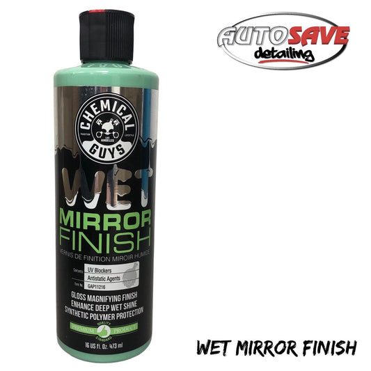 CHEMICAL GUYS WET MIRROR FINISH - WET LOOK GLAZE AND PROTECTANT - FILLS SWIRLS