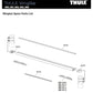 GENUINE THULE WINGBAR REPLACEMENT RUBBER STRIP 52102 FITS 960,961,962,963,969