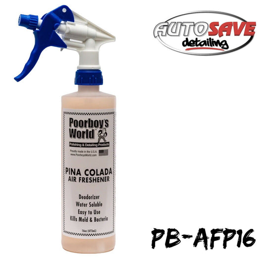 Poorboys Air Freshener Spray Pina Colada Scent 16oz 473ml PB-AFP16