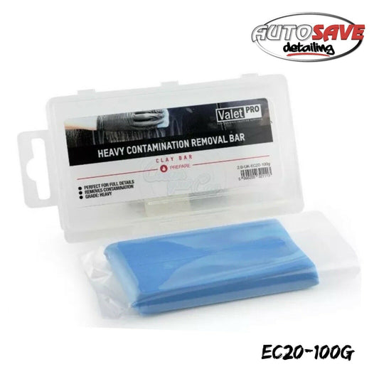 VALETPRO POLY DETAILING CLAY BAR.BLUE. HEAVY GRADE (VPREC20-100G)