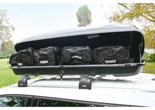 THULE Ocean 600 Car Roof Box in Gloss Black Finish 330 Litre Roofbox 692204