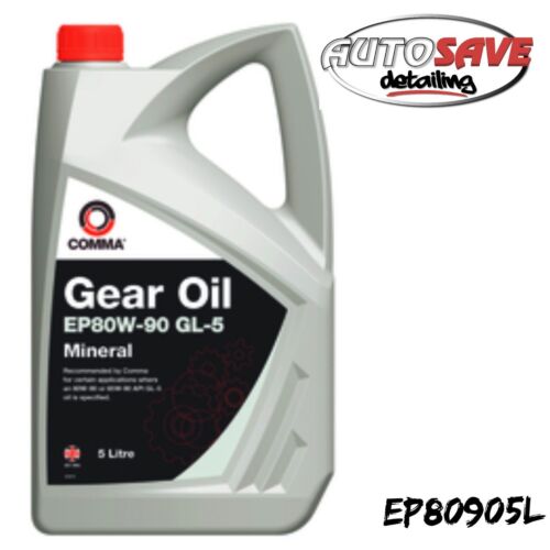 Comma EP80W90 GL5 Mineral Gear Oil Fluid Lubricant Lube Autosave
