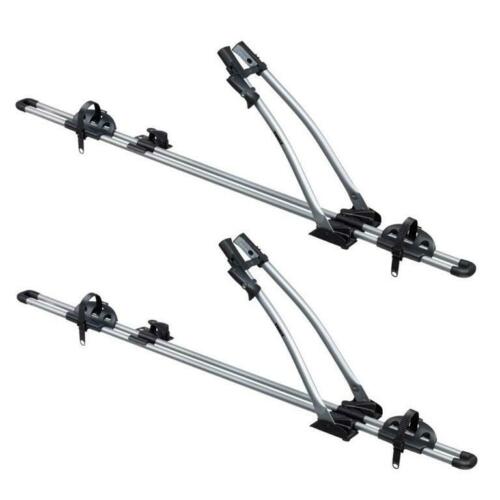 THULE - FreeRide 532 Twin Pack Roof Mount Cycle Carrier Rack, T-Track + Locks