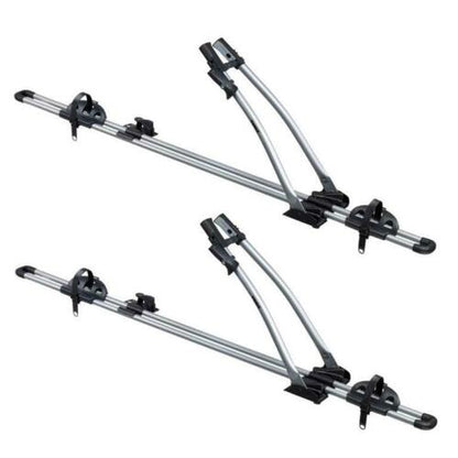 THULE - FreeRide 532 Twin Pack Roof Mount Cycle Carrier Rack, T-Track + Locks