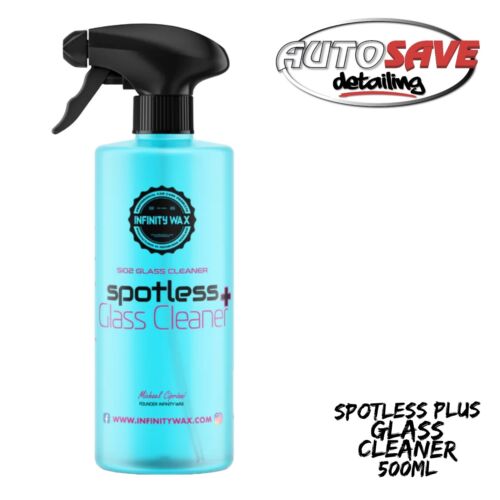NEW Infinity Wax Spotless+ Si02 Glass Cleaner 500ml