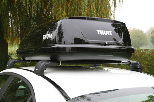 THULE Ocean 80 Car Roof Box Gloss Black Finish - 320 Litre Capacity