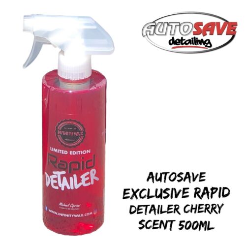 Infinity Wax Rapid Detailer ( NEW EXCLUSIVE LTD EDITION CHERRY ) AUTOSAVE ONLY