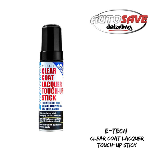 E-TECH CLEAR COAT LACQUER TOUCH-UP STICK – 12ML